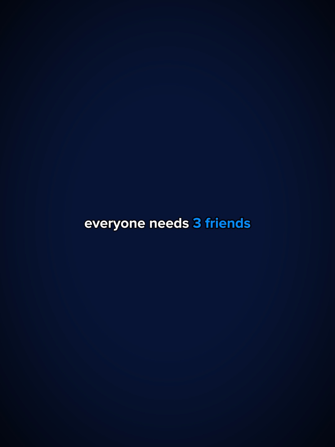 Evry1braucht 3 Freunde