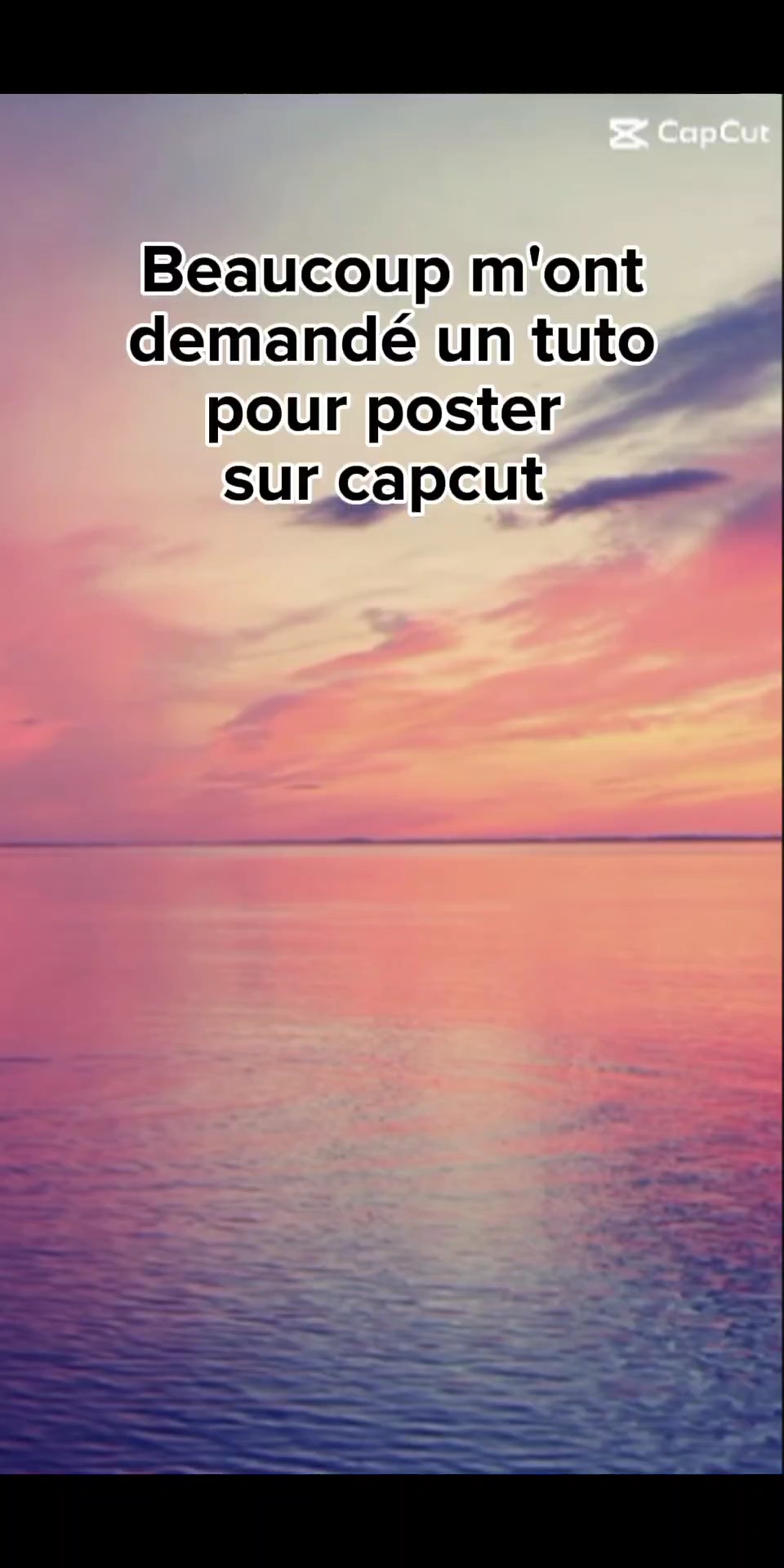 Tuto créateur capcut