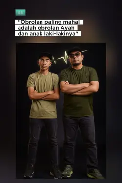 ayah Dan anak laki