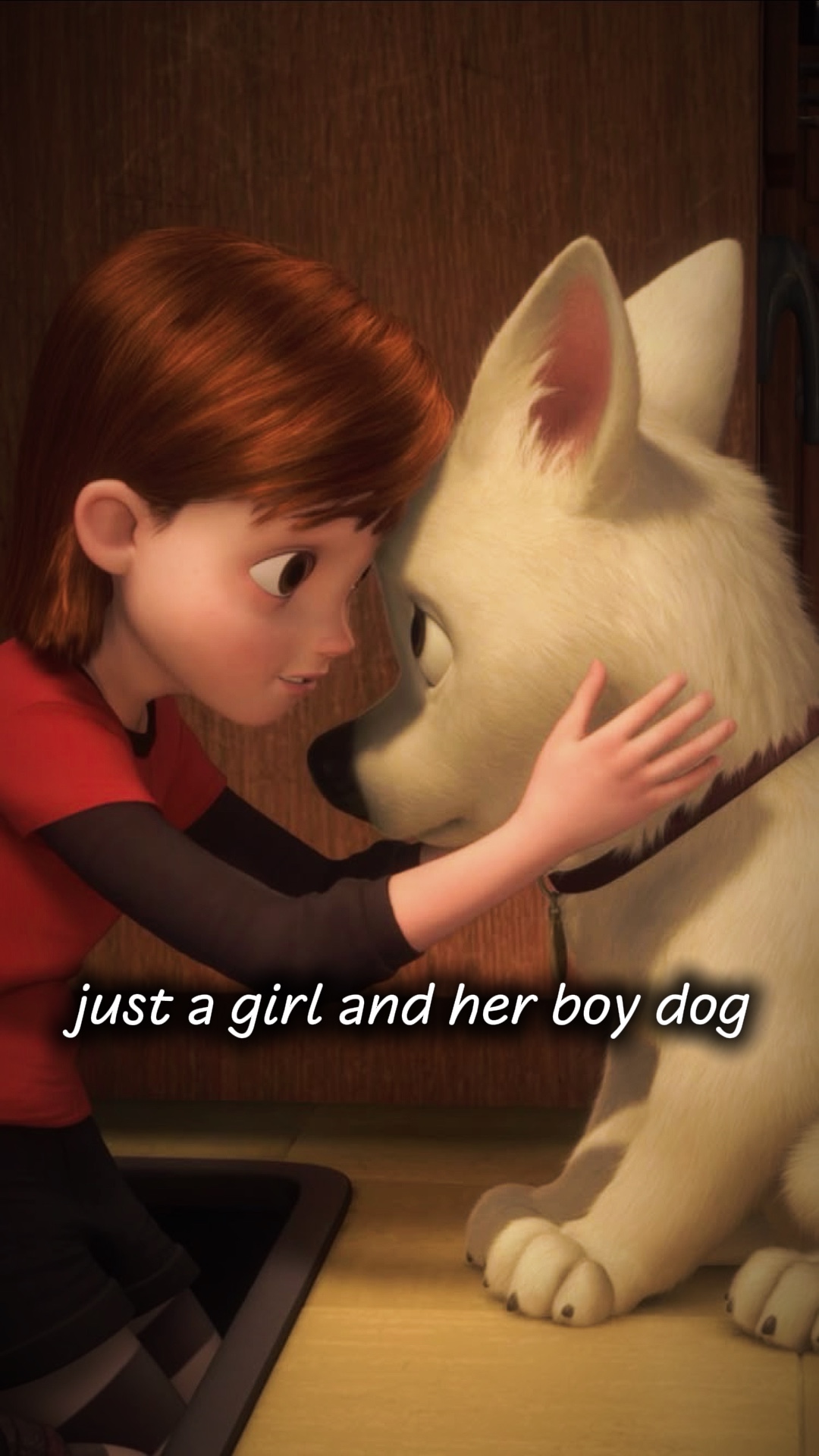Juste une fille et un chien