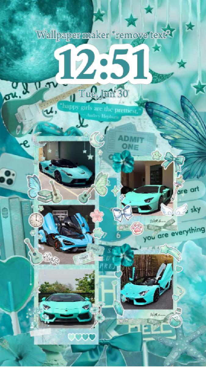Teal Wallpaper 