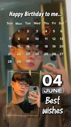 4 JUNE, HBD TO ME
