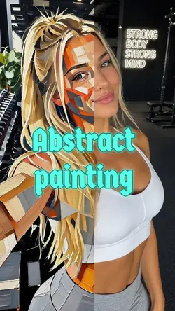 Abstract painting