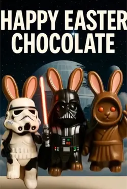Starwars Easter Card
