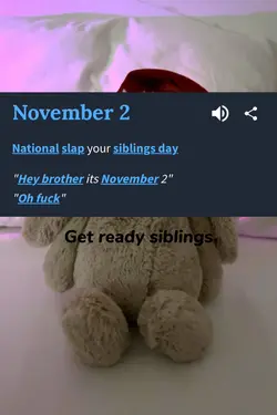 November 2nd