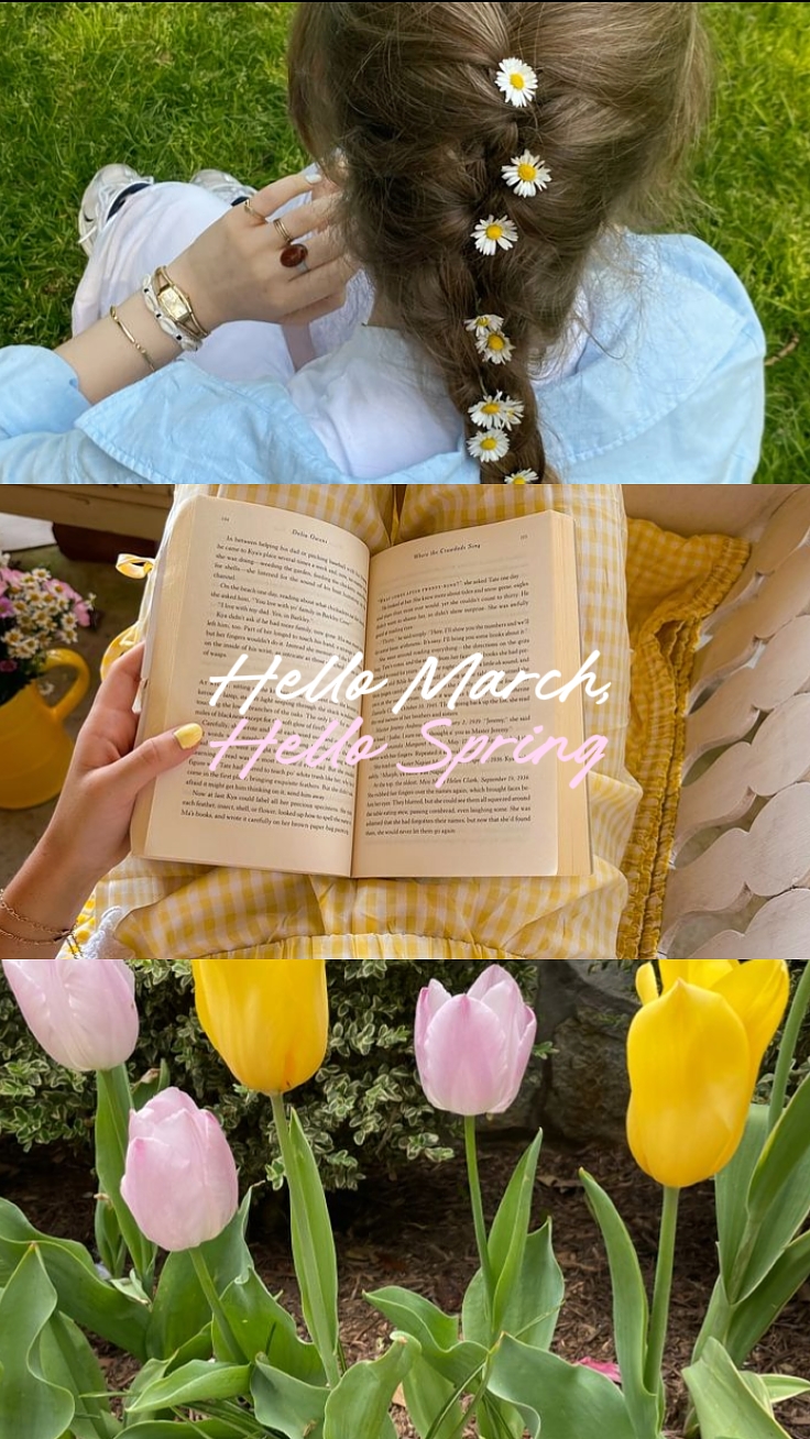 Hola marzo y primavera