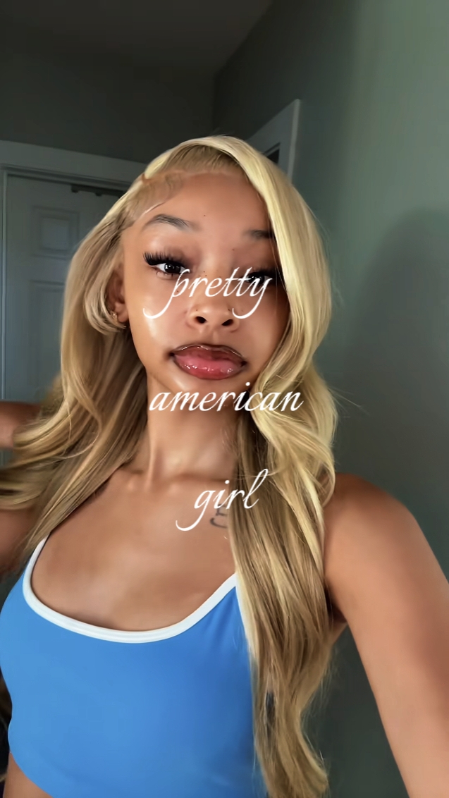 Bonita chica americana
