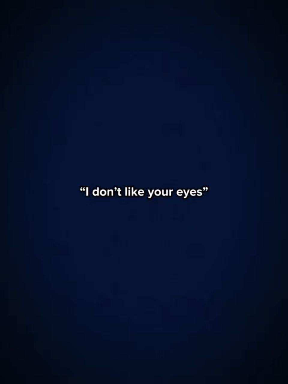 Mes yeux??