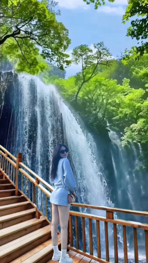 waterfall view 