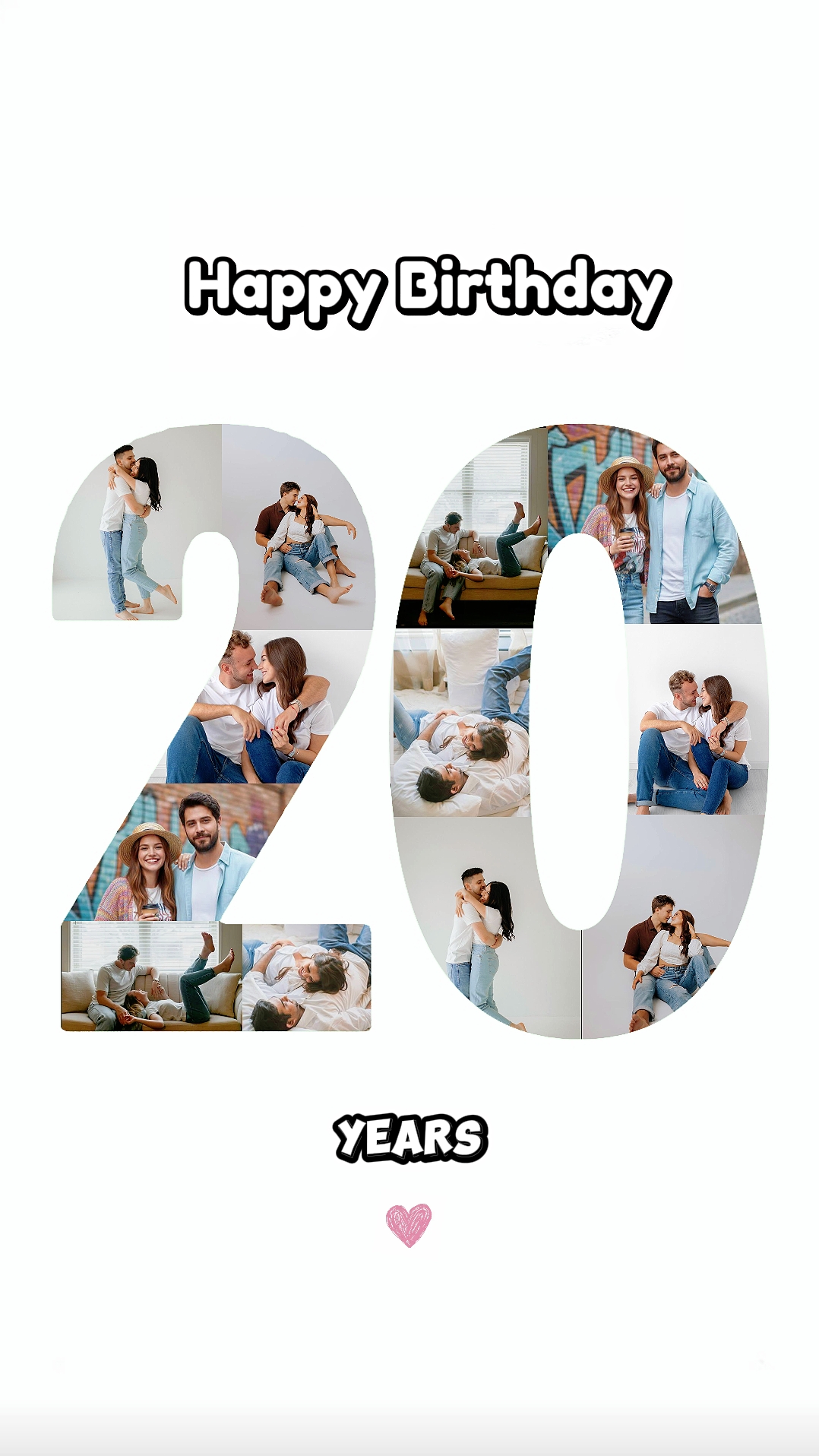 Birthday 20 years