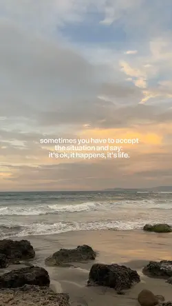 accept the situation