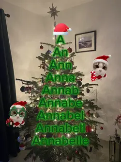 Christmas name!! 