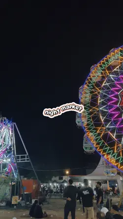 Night market vlog