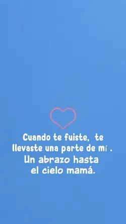 ME HACES FALTA MAMÁ 