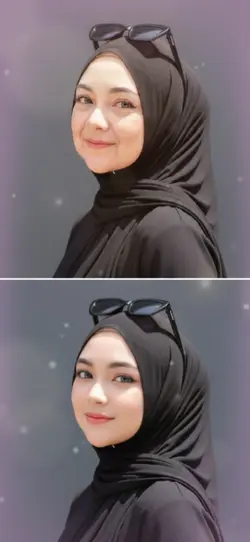 efek tua x efek cntk