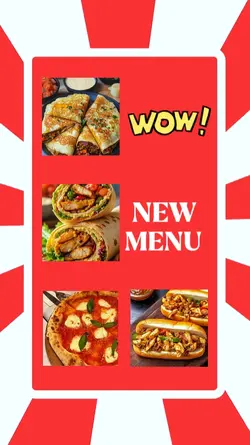 New menu 