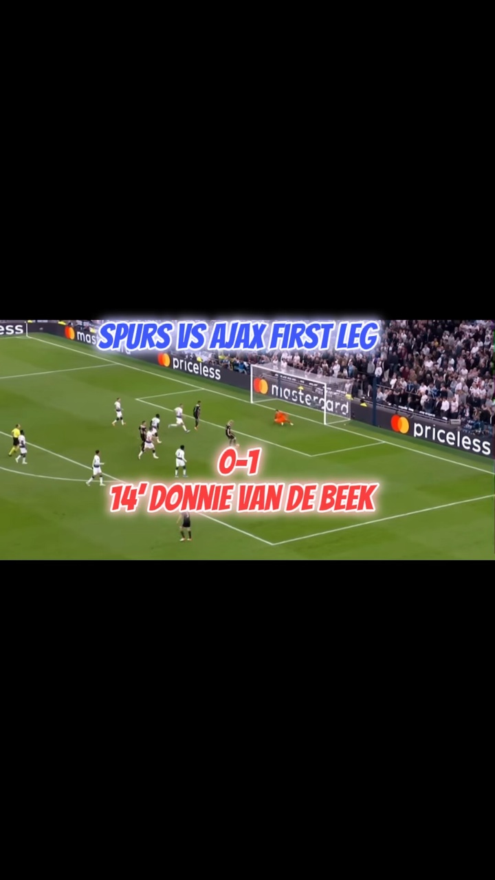 Spurs vs Ajax 😳