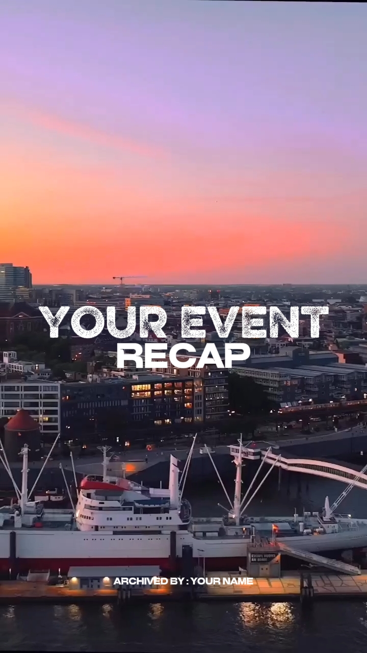 Your event recap