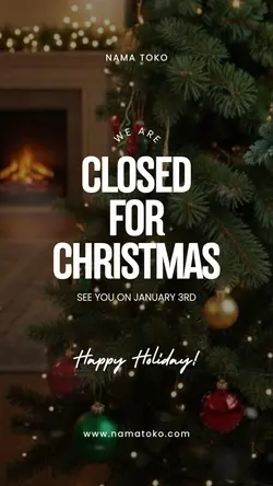 closed for christmas