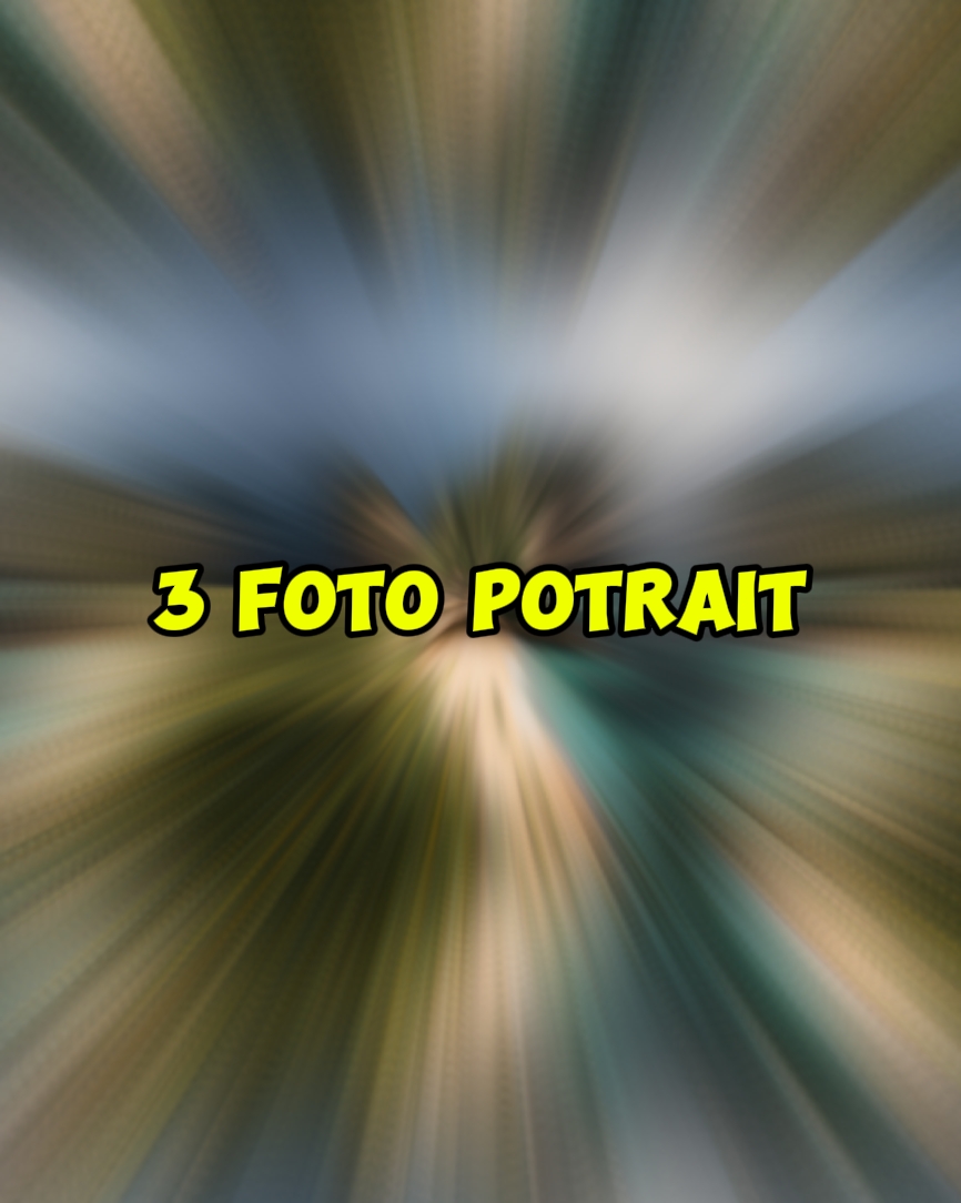 3 foto potrait