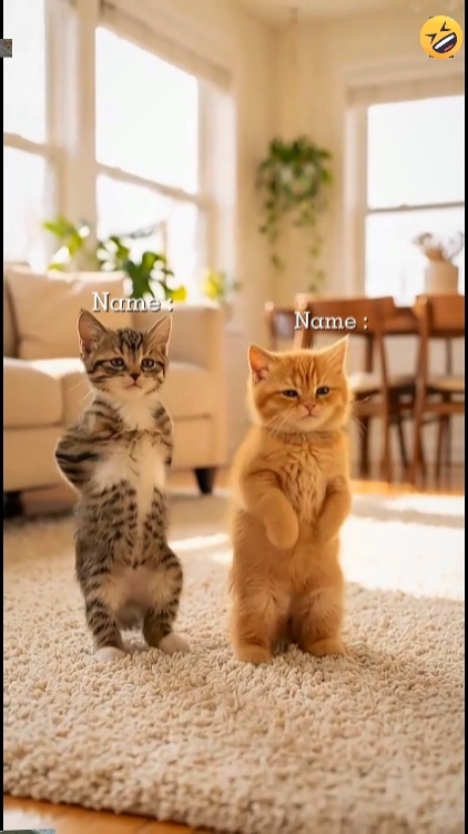 Chat mignon. 