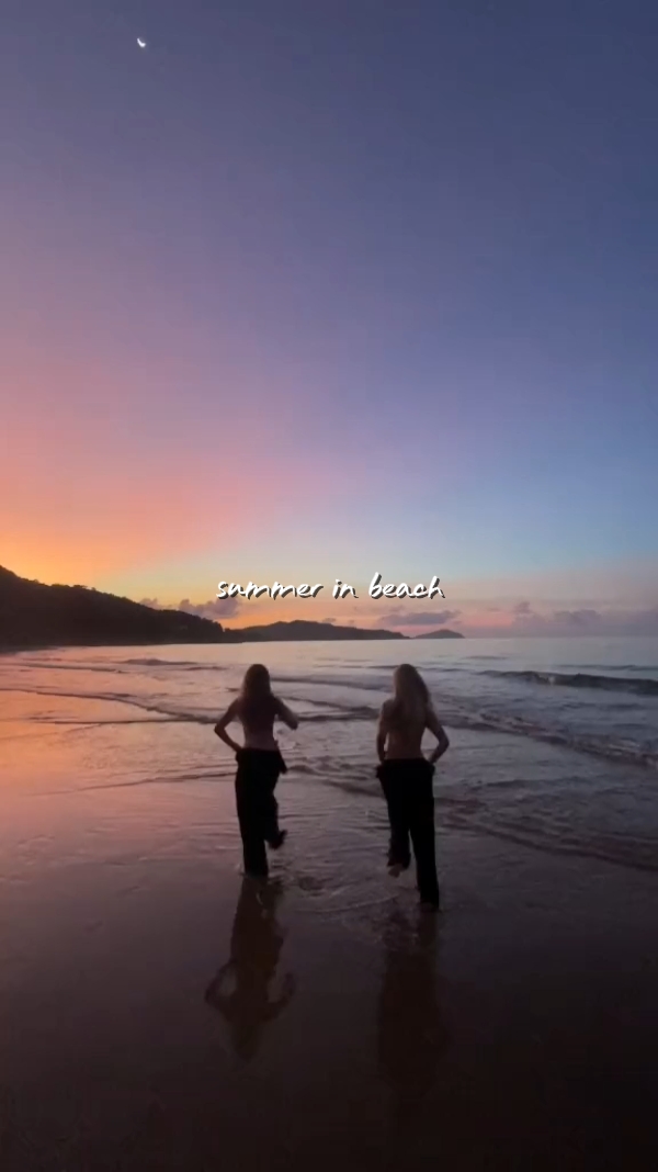 l'été à la plage
