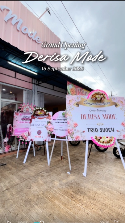 Grand toko d'ouverture