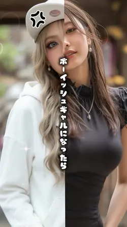 ボーイッシュギャルになったら