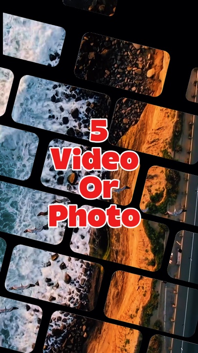5 vídeo ou foto 