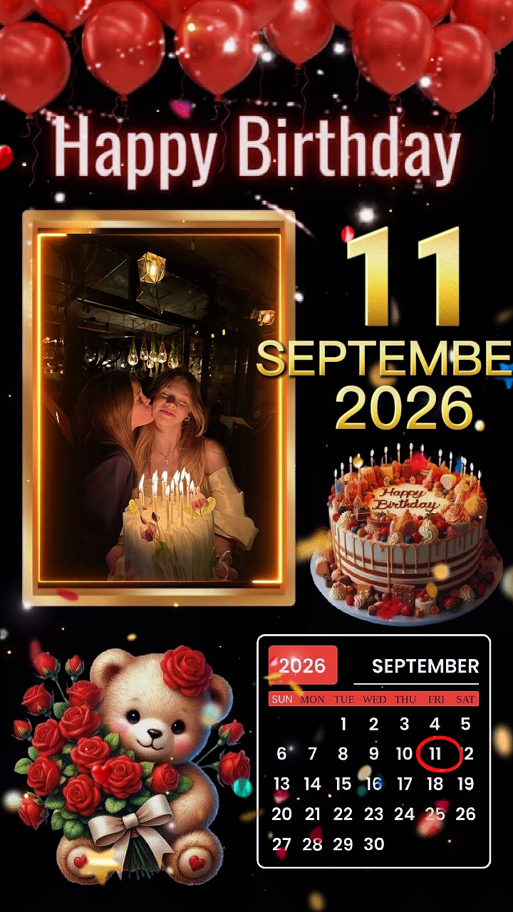 HBD 11 September2026