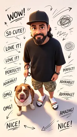 carton dog