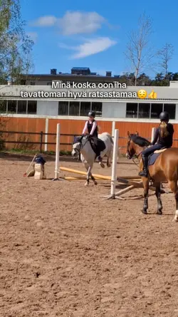 tosihyvä ratsastamaa