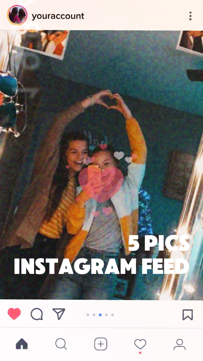Mejor amiga de Instagram