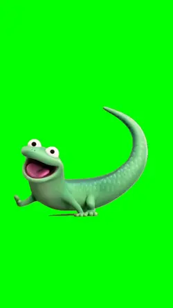 lizard walking