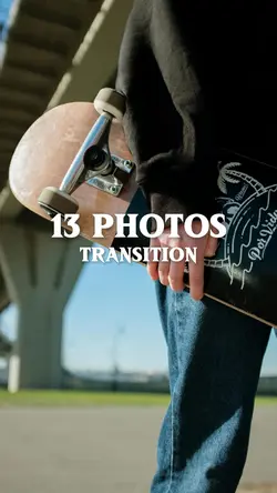 13 photos transition