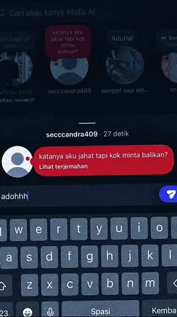 kok minta balikan