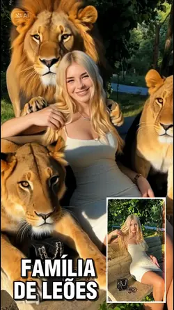 Família de Leões 