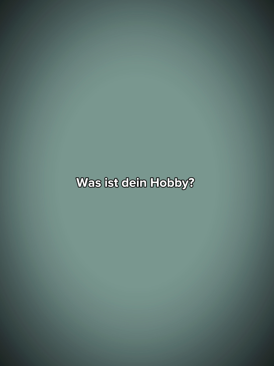 Hobby ? 