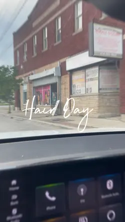 Hair day vlog