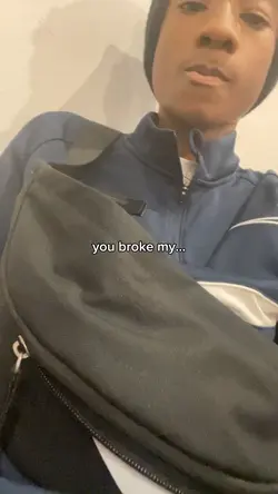 you broke my heart.