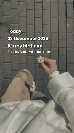HBD FOR ME 