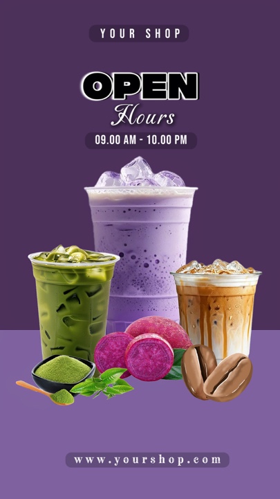 Café de horas abiertas