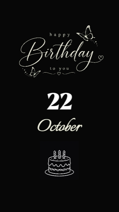 Cumpleaños 22 de octubre