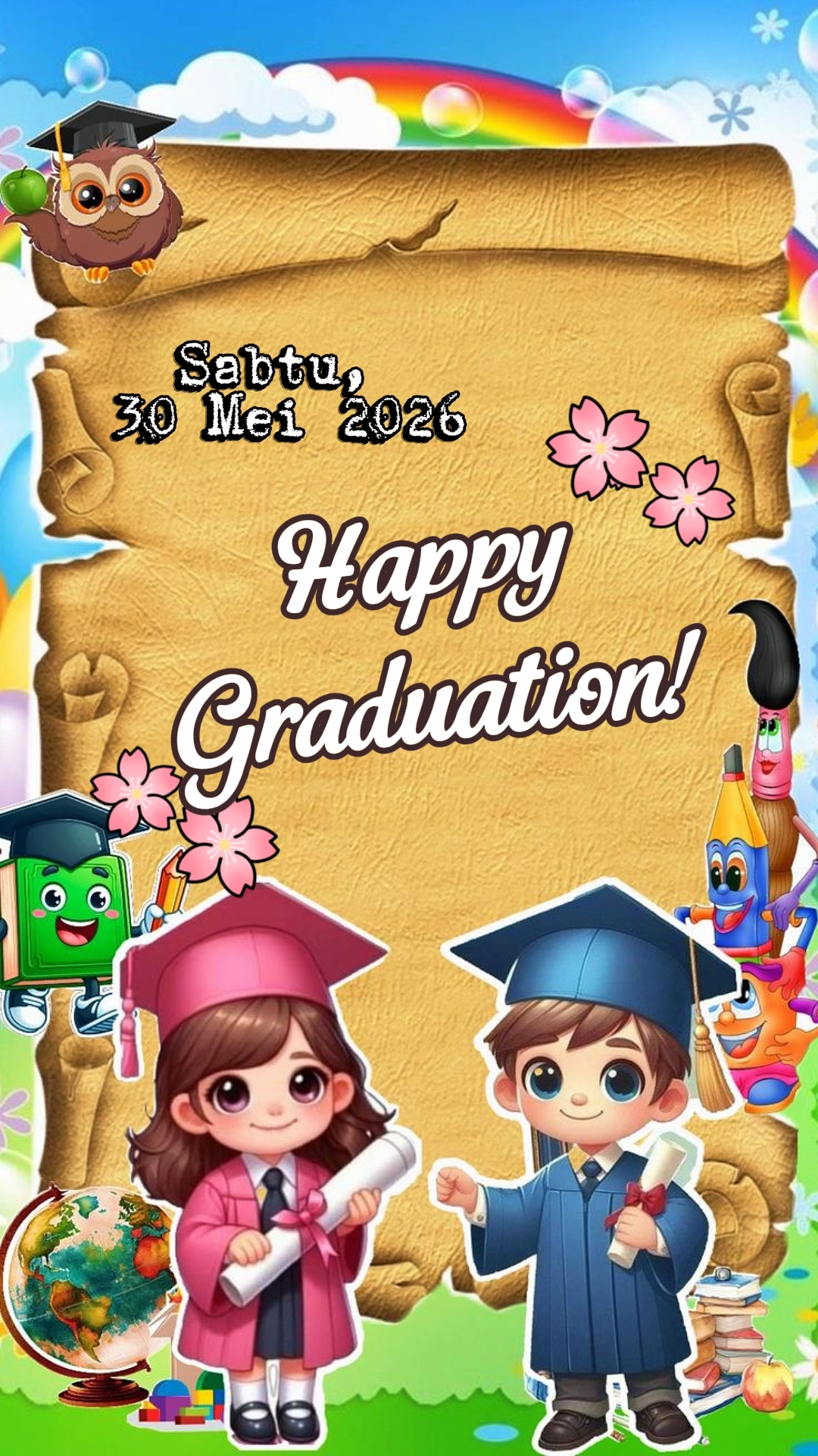 Wisuda anak tk