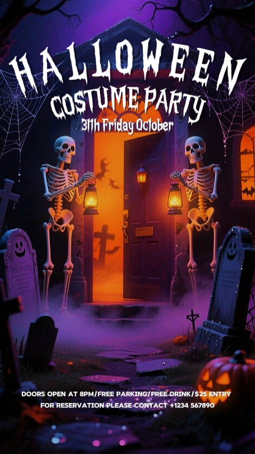 Invitación De Halloween