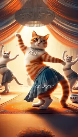 kucing joget