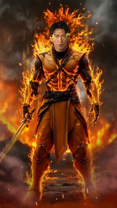 Hombre de fuego