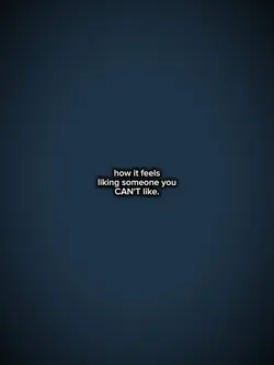one you can't like 