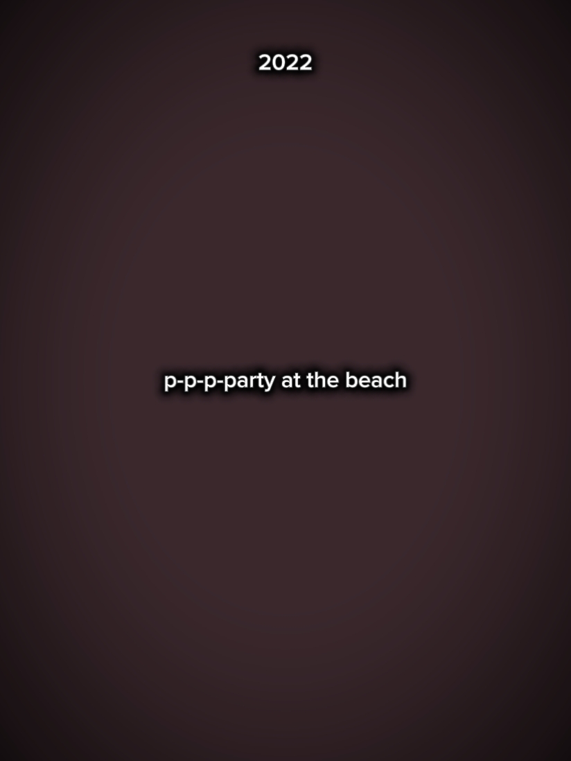 party at the beach