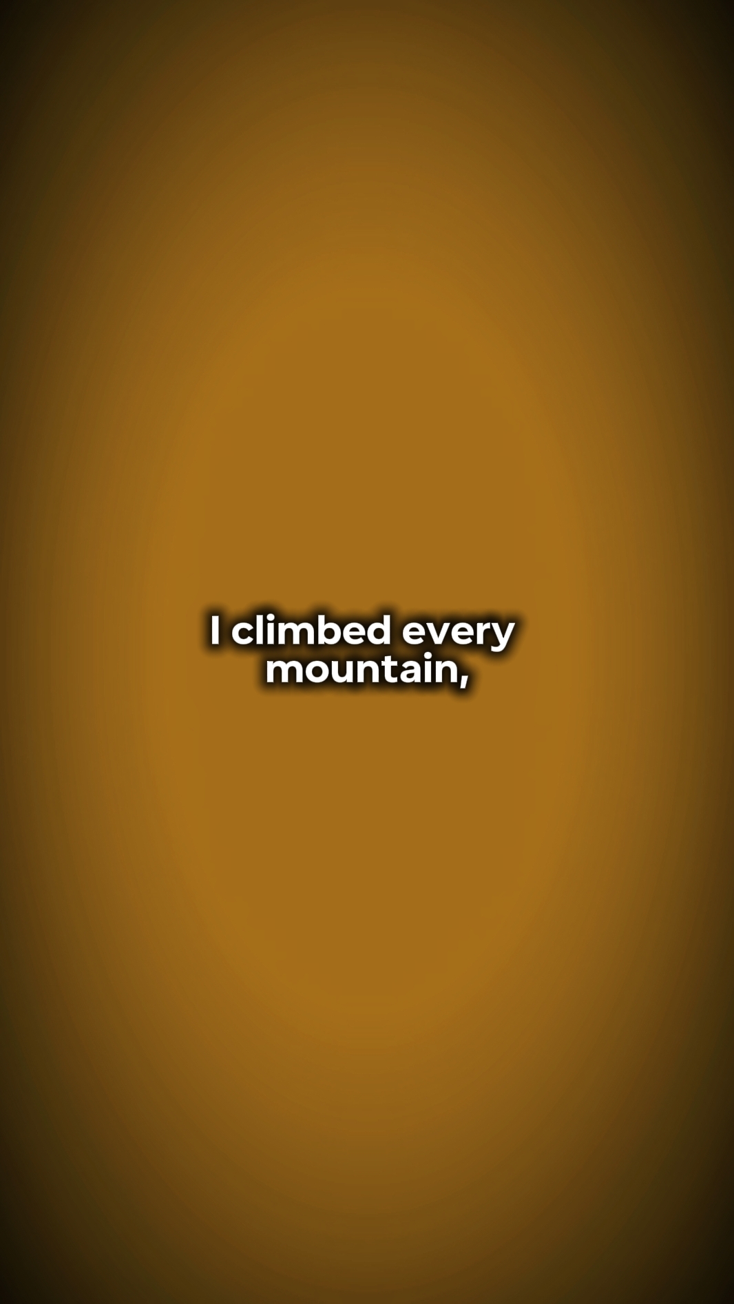climbedeverymountain